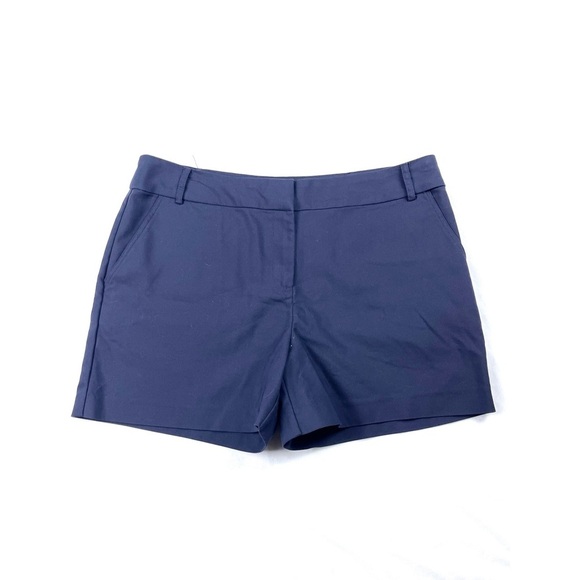 Anthropologie Gibson Latimer Navy Blue Tailored Shorts - Picture 3 of 7